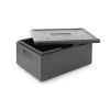 Hendi thermobox, Kitchen Line, GN 1/1, 40L, Zwart, 600x400x(H)283mm