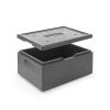 Hendi thermobox, Kitchen Line, GN 1/1, 40L, Zwart, 600x400x(H)283mm