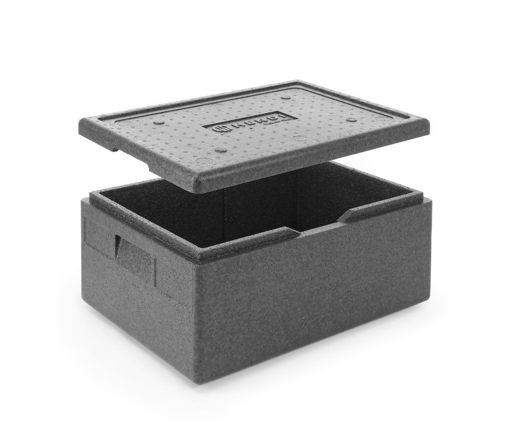 Hendi thermobox, Kitchen Line, GN 1/1, 40L, Zwart, 600x400x(H)283mm