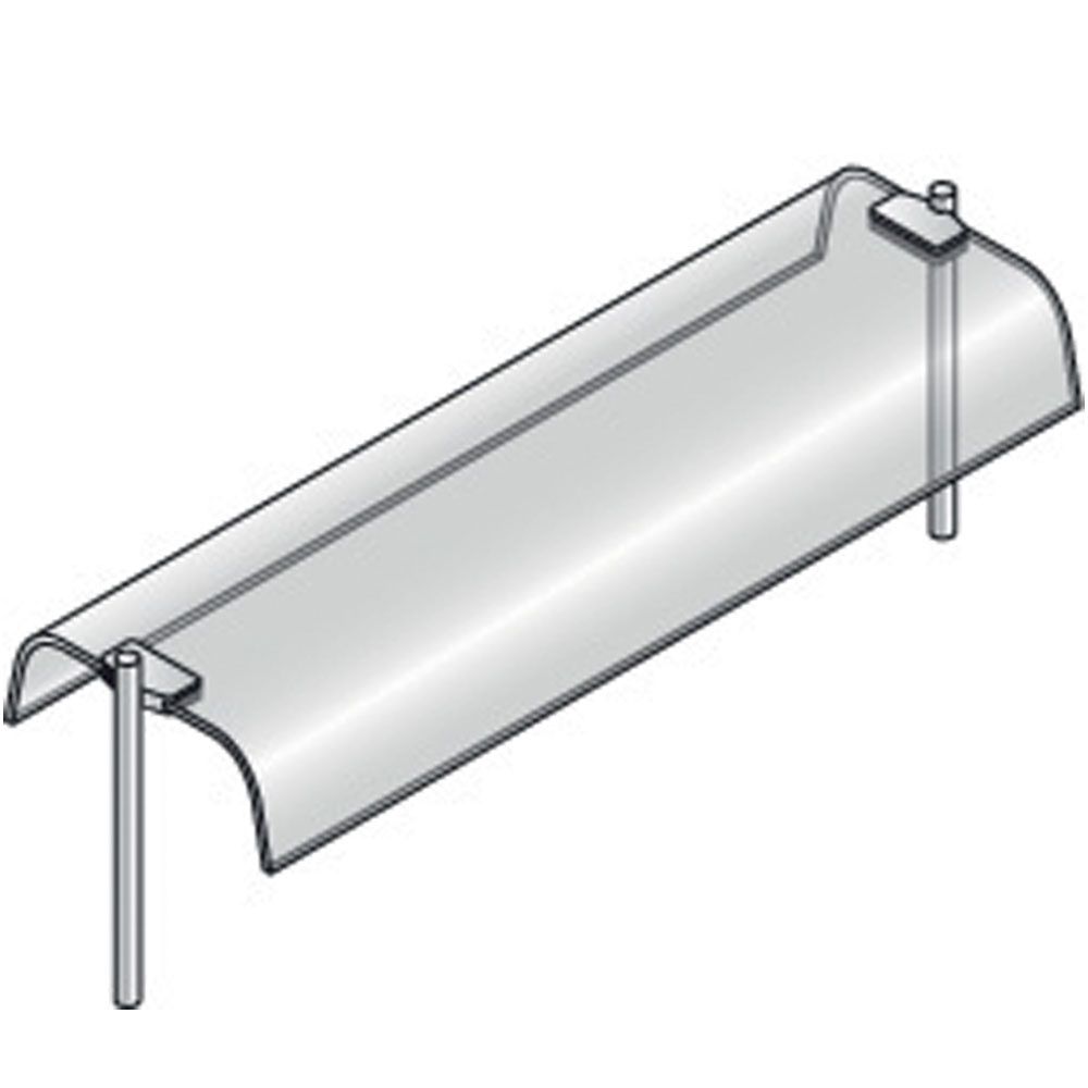 Diamond upper structure with curved diamond, double
