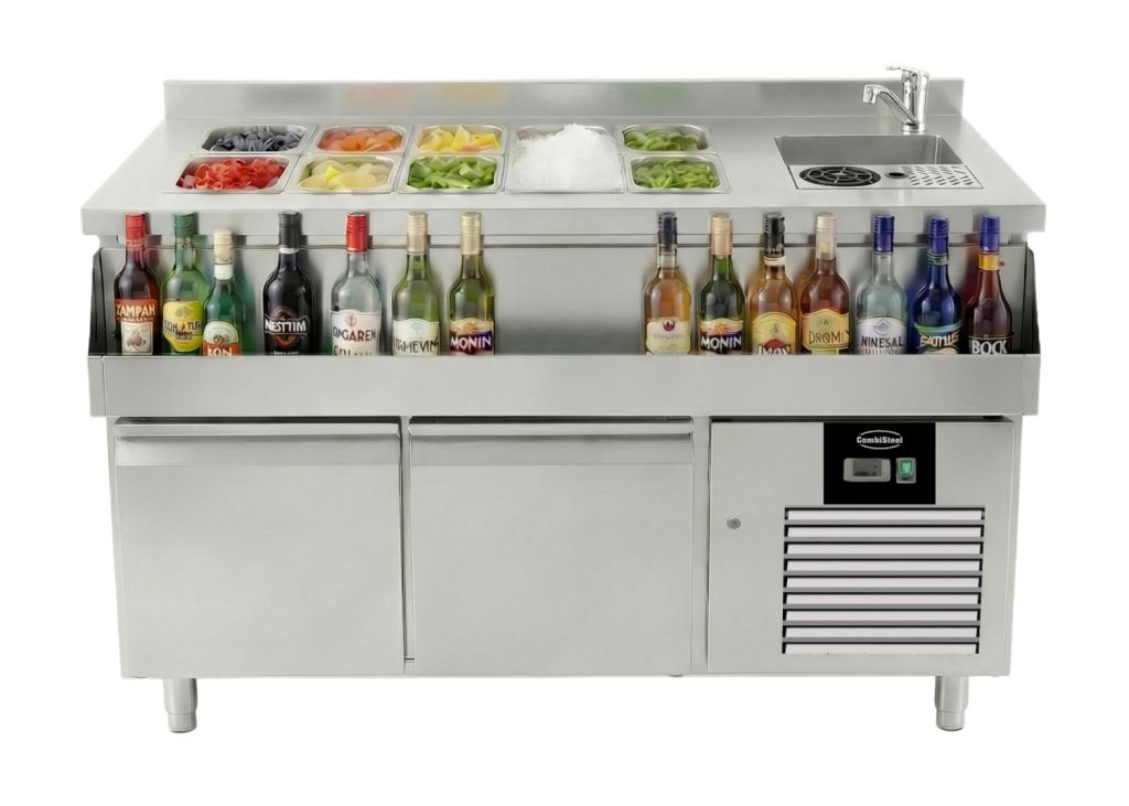 Combisteel Cocktail bar station 2 deurs