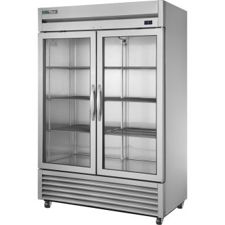 True koelkast met 2 glazen deuren - 1388L