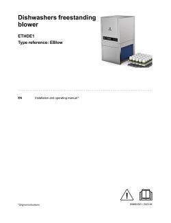 User manual