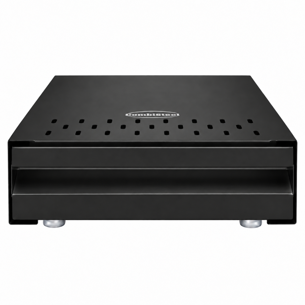 COMBISTEEL Schwarze Kaffeeklopfbox
