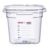 Contentor Araven gastronorm GN1/6 |150 mm|