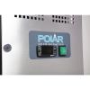 Polar Refrigerador de mostrador de doble puerta serie U de 282 litros