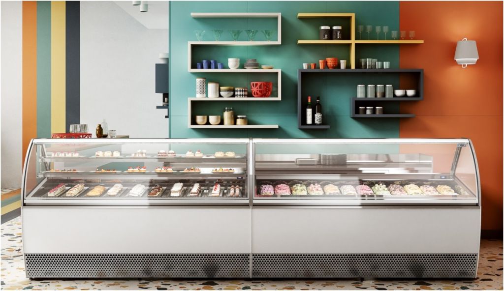 Isa Ice cream display case MILLENNIUM 2.0 GR DT 190 H135