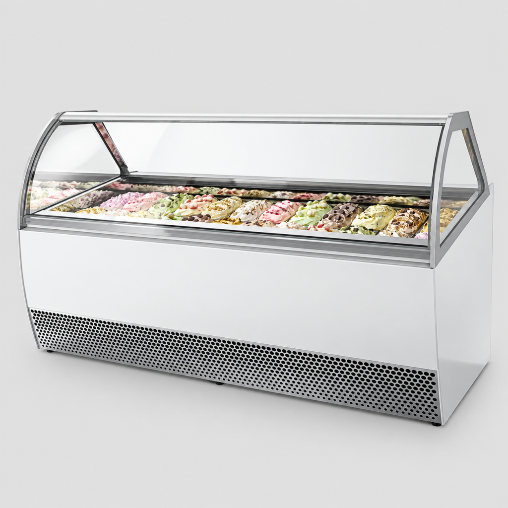 Isa consumptie-ijs vitrine MILLENNIUM 2.0 GR DT 170 H135