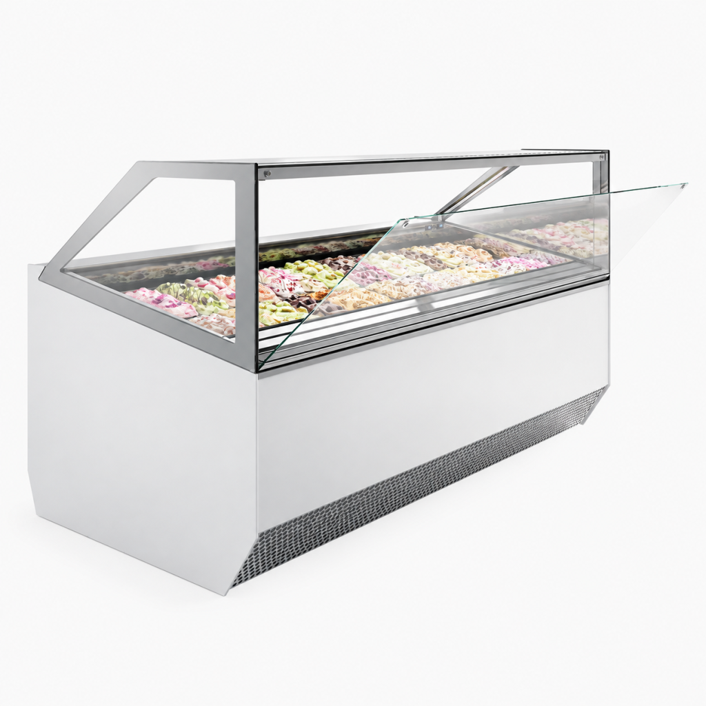 Isa Vitrina expositora de helados MILLENNIUM 2.0 GE DT 220 EXC H135 AIR-35