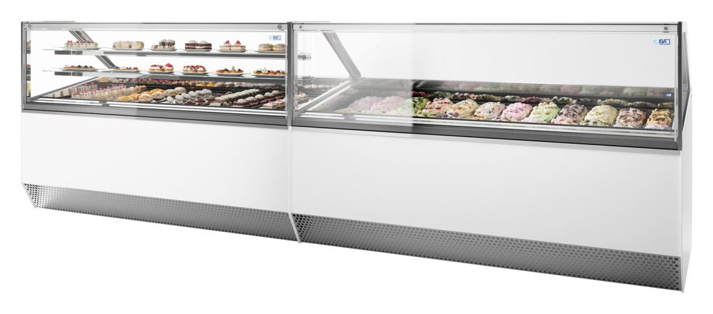 Isa Vitrina expositora de helados MILLENNIUM 2.0 GE DT 220 EXC H117 AIR-35