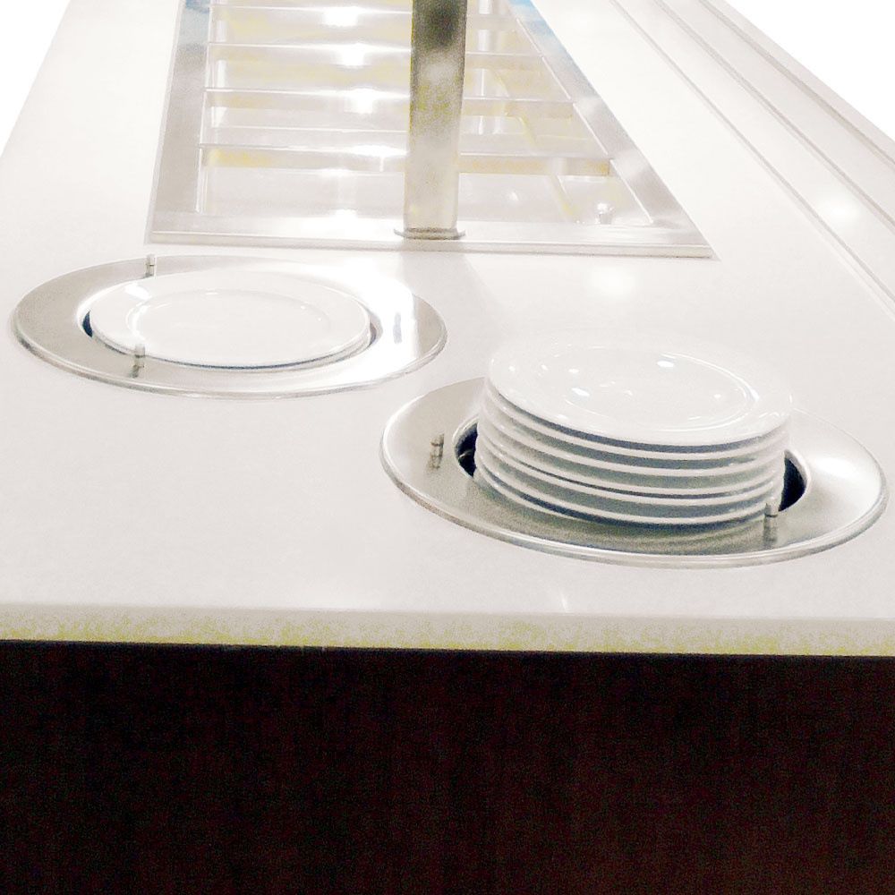 Diamond Tapa de policarbonato para bajador de placas &Oslash; 340 mm