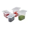 Cambro Contenitore gastronorm Camview senza BPA, GN 1/9, 100 mm