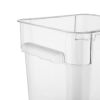 Hygiplas polycarbonate square storage bin 20L