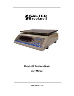 User manual