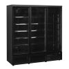 NordCap Gefrierschrank mit Glast&uuml;r ATOM MAXI 3T-BB