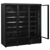 NordCap Gefrierschrank mit Glast&uuml;r ATOM MAXI 3T-BB