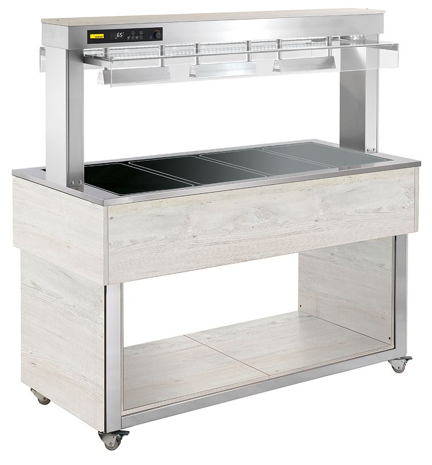 NordCap Stazione di distribuzione cibo TR-BROWN 6/1 CALDO