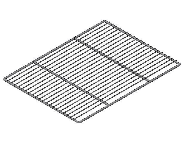 NordCap NL 格栅 600 x 400 毫米，灰色肋状，已修复