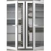 NordCap Puerta de cristal para ALASKA 180 / SLIM 180 (1x) y 360 / SLIM 360 (2x), trasera