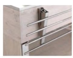 NordCap Tablettschiene, kurz