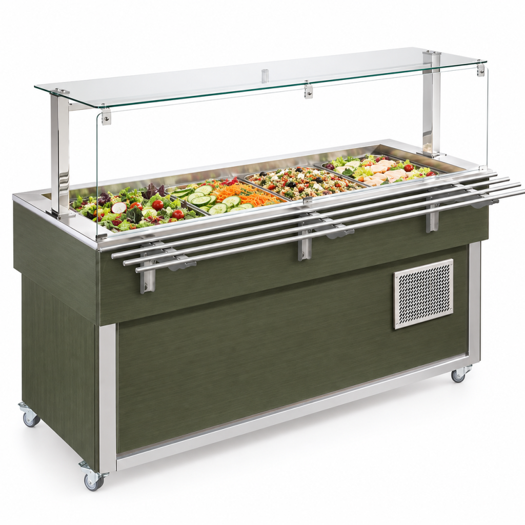 NordCap bar sałatkowy TR-GREEN 4/1 SERWIS