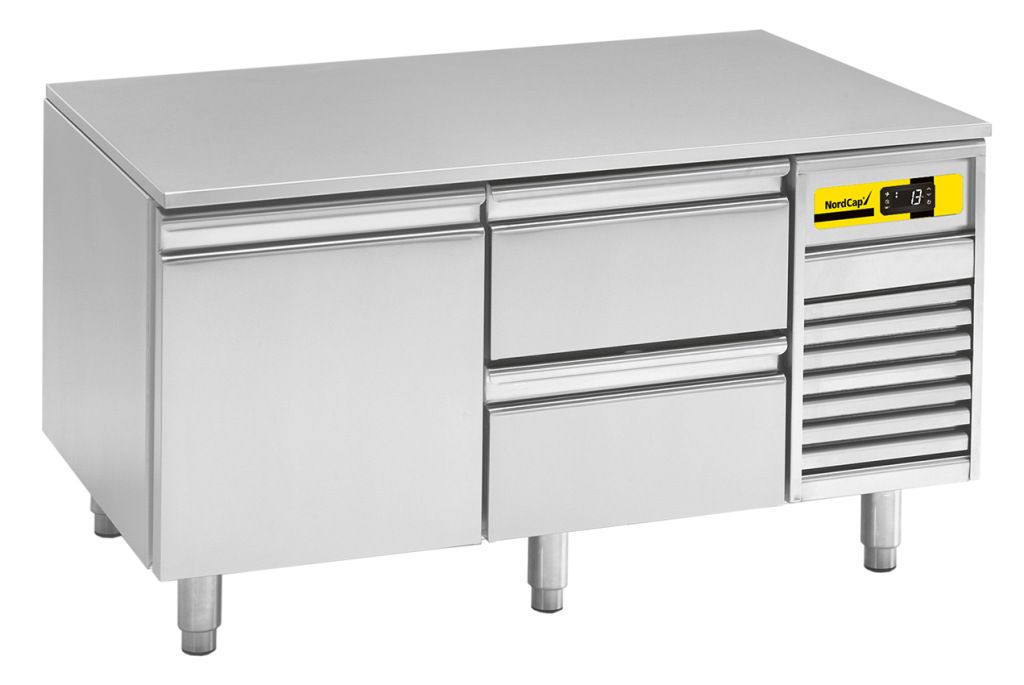 NordCap Mesa de trabajo refrigerada bajo mostrador UKT 1ZG 2ZK
