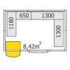 NordCap Sistema di scaffalature Z 260-200 / 264-204