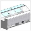 NordCap fresh produce display unit ENIXE EN100 - L 1250 - M2 - sliding doors