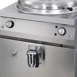 Maxima Marmite de cuisson robuste - 60 L - Direct - Profondeur 70 cm - Gaz