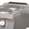 Maxima Heavy Duty Kookplaat - 2 Pitten - Enkel - 70 cm - Elektrisch