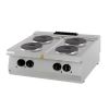 Maxima Heavy Duty Kookplaat - 4 Pitten - Dubbel - 70 cm - 400V
