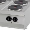 Maxima Heavy Duty Kookplaat - 4 Pitten - Dubbel - 70 cm - 400V