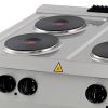 Maxima Heavy Duty Kookplaat - 4 Pitten - Dubbel - 70 cm - 400V