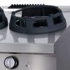 Maxima Heavy Duty Wok Burner - 2 x &Oslash; 28.5 cm Pan Ring - Double - 70 cm Deep - Gas