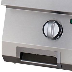 Maxima Heavy Duty Grillplaat - Glad - Enkel - 70 cm Diep - Elektrisch