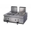 Maxima Heavy Duty Friteuse - 2 x 12 L - Dubbel - 70 cm Diep - met Tapkraan - Gas