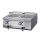 Maxima Friteuse professionnelle - 2 x 12 L - Double - Profondeur 70 cm - Avec robinet - &Eacute;lectrique