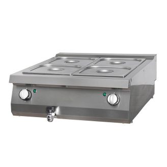 Maxima Heavy Duty Bain Marie - Dubbel - 70 cm - 230V