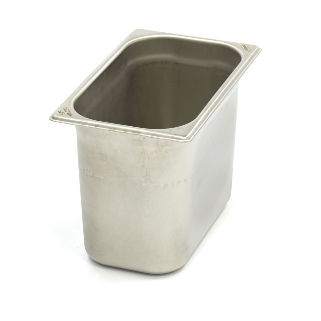 Maxima Gastronorm Bak - 1/4 GN - 20 cm Diep - RVS