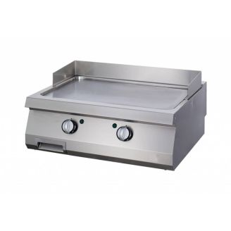 Maxima Chapa para grelhar resistente - Cromada lisa - Dupla - 70 cm de profundidade - G&aacute;s