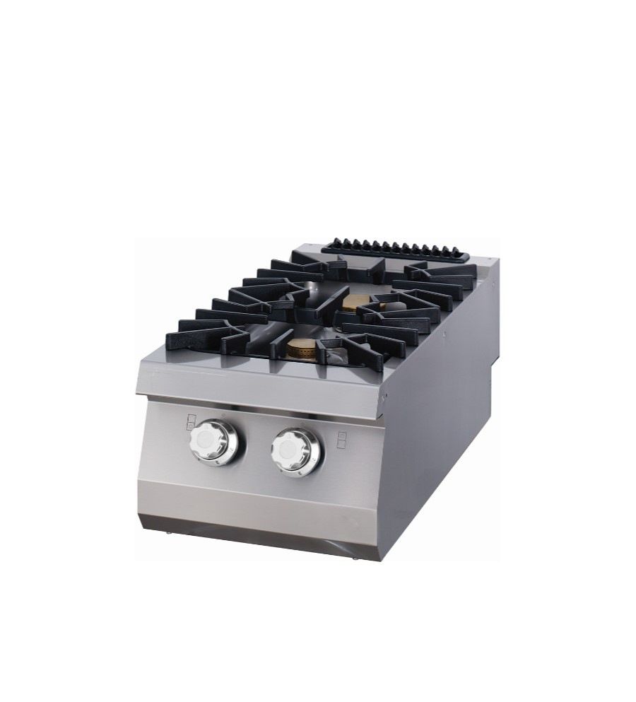 Maxima Premium Kookplaat - 2 Pitten - Enkel - 90 cm Diep - Gas