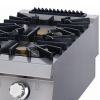 Maxima Premium Kookplaat - 2 Pitten - Enkel - 90 cm Diep - Gas