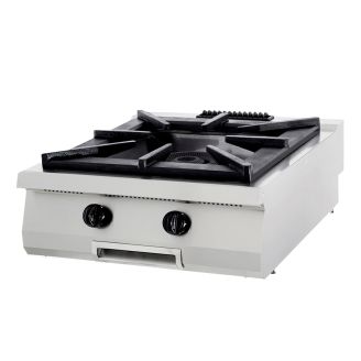 Maxima Premium Kookplaat - 1 Pit - Dubbel - 90 cm Diep - Gas