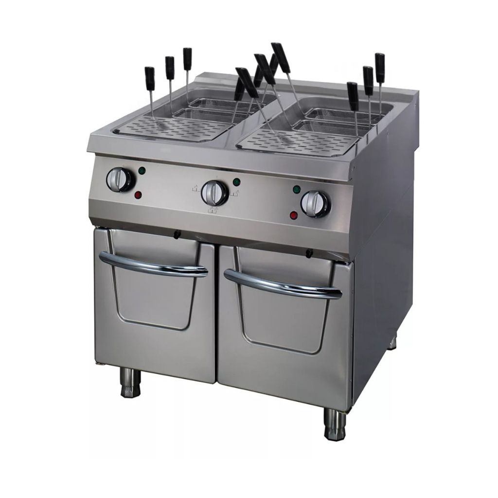 Maxima Cozedor de Massas Premium - Duplo - 90 cm de Profundidade - El&eacute;trico - 400V