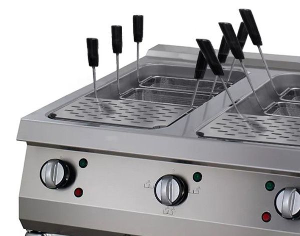 Maxima Cozedor de Massas Premium - Duplo - 90 cm de Profundidade - El&eacute;trico - 400V