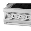 Maxima Barbecue &agrave; charbon Premium - 5 zones - Double - 90 cm de profondeur - Gaz
