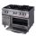 Maxima Premium komfur - 6 blus - tredobbelt - 90 cm dyb - inkl. ovn - gas