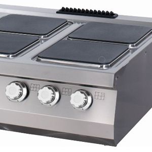 Maxima Premium Kookplaat - 4 Pitten - Dubbel - 90 cm Diep - Elektrisch
