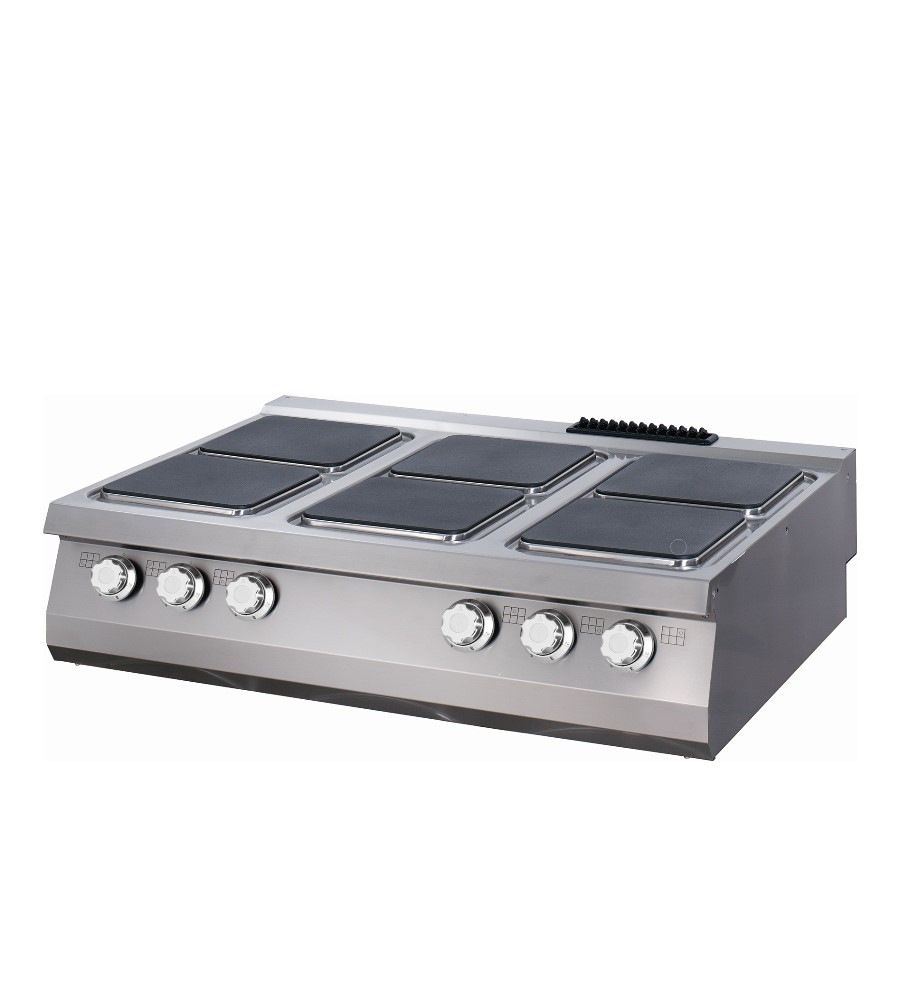 Maxima Premium Hob - 6 Burners - Triple - 90 cm Deep - Electric