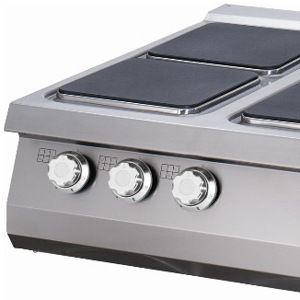 Maxima Premium Hob - 6 Burners - Triple - 90 cm Deep - Electric